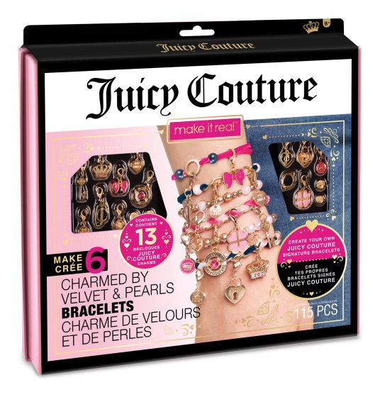 Make It Real Juicy Couture Charmed by Velvet and Bracelet Kit - Albagame