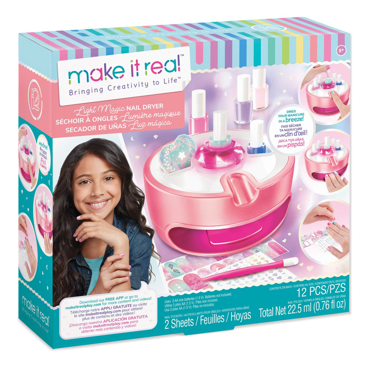 Make It Real Light Magic Nail Dryer Studio - Albagame