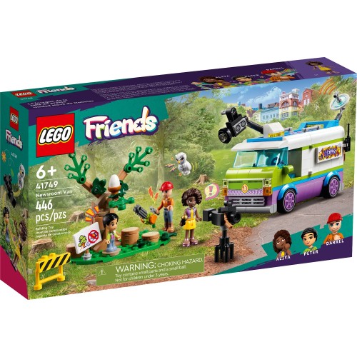 Lego Friends The Reporting Truck 41749 - Albagame