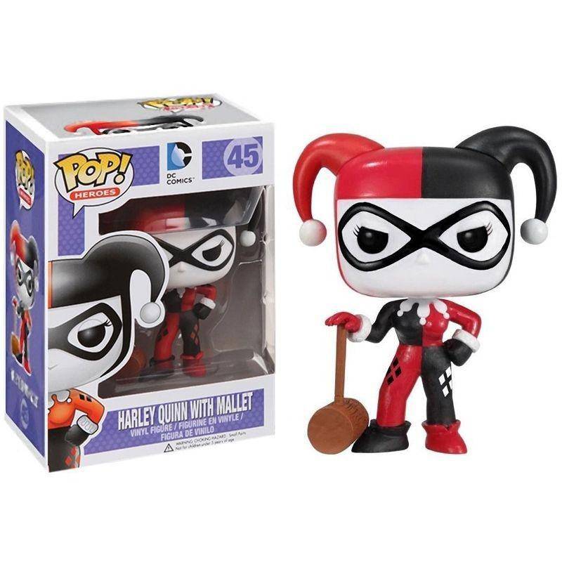 Figure Funko Pop! Vinyl DC Comics 45: Harley Q/Mallet - Albagame