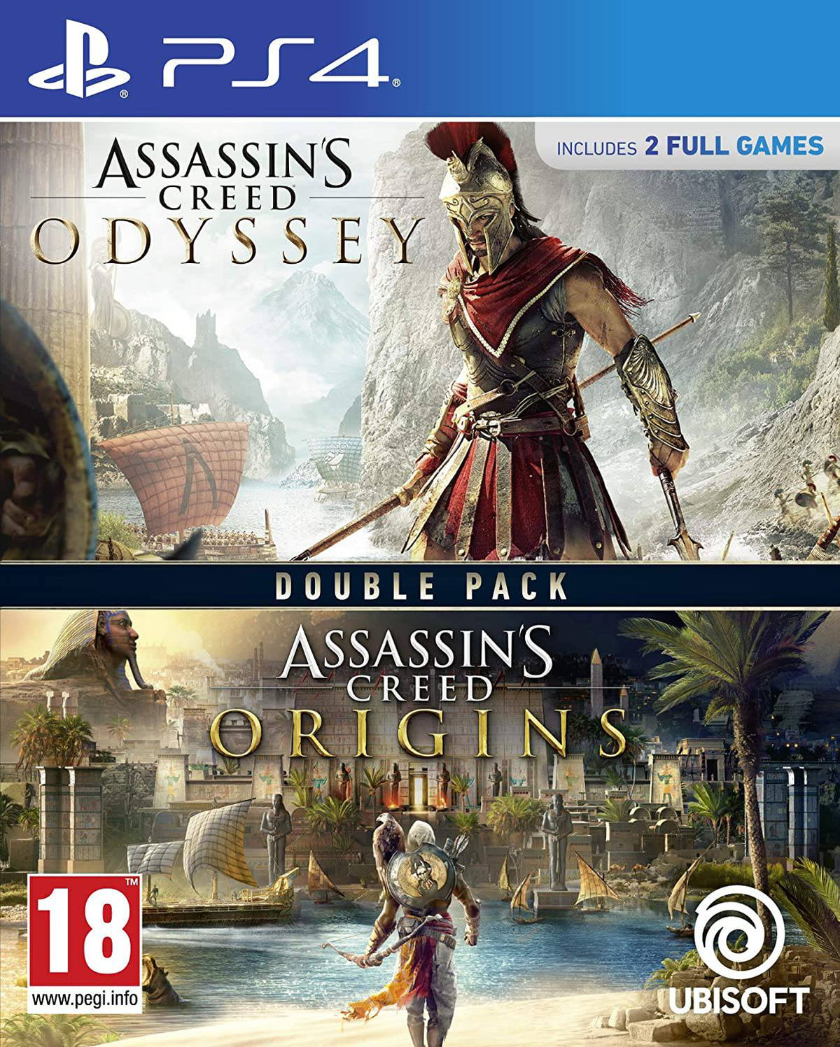 U-PS4 Assassin’s Creed Odyssey + Assassin’s Creed Origins - Albagame