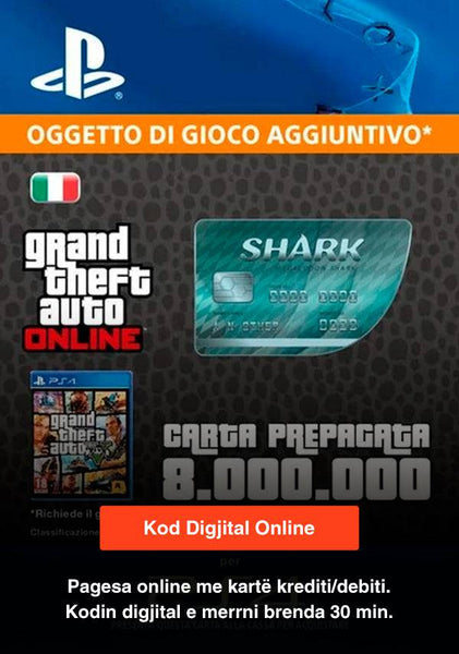 ps4-dg-grand-theft-auto-v-online-shark-card-8-000-000-dlc-gta – Albagame
