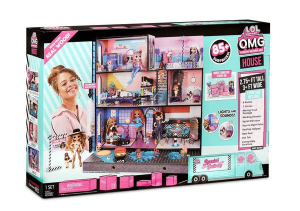 L.O.L. Surprise OMG House - Maison de poupées LOL - 570202E7C - Cdiscount  Jeux - Jouets