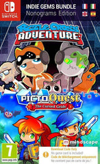 Switch Piczle Cross Adventure + Pictoquest The Cursed Grids (Code In Box) - Albagame