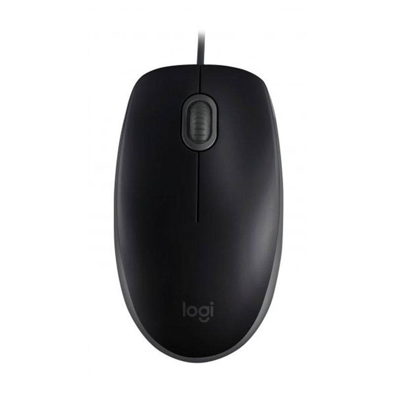 Mouse Logitech B110 Silent Optical Black - Albagame