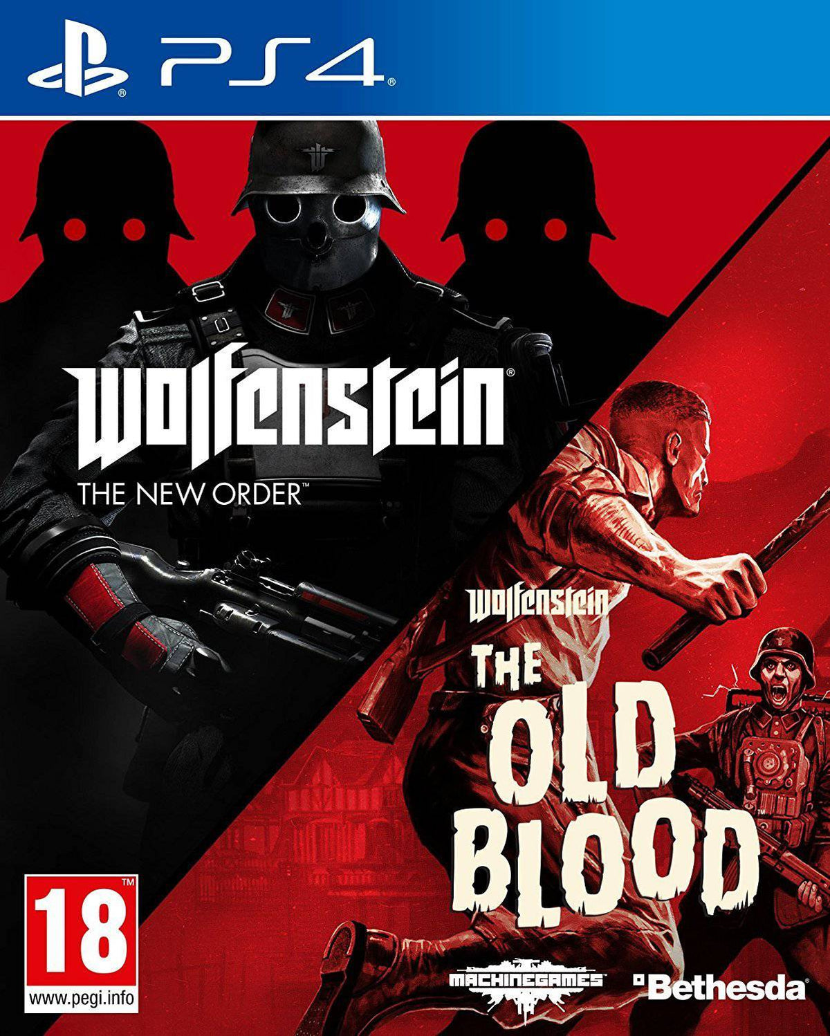 U-PS4 Wolfenstein The New Order & The Old Blood - Albagame