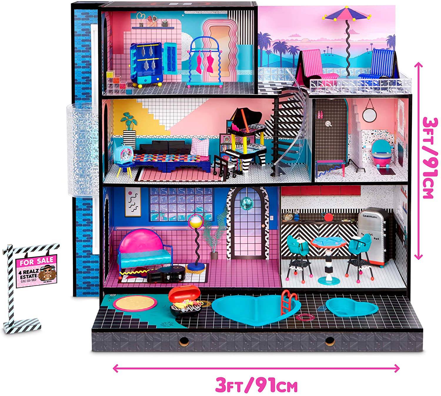 Lol surprise doll house sales argos