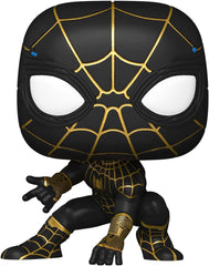 Figure Funko Pop! Vinyl Marvel 911: Spider-Man Black & Gold Suit - Albagame