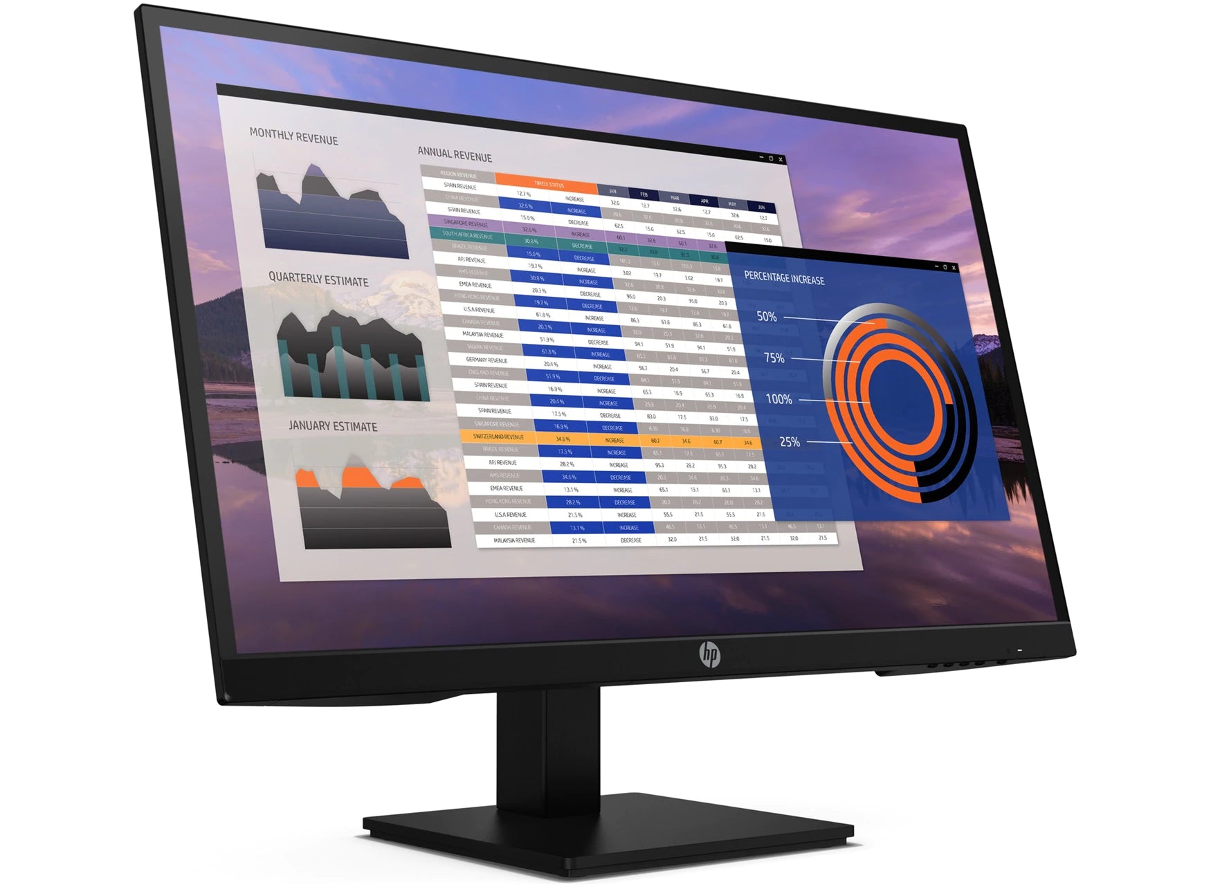 Monitor HP P27h G4 27" FHD - Albagame