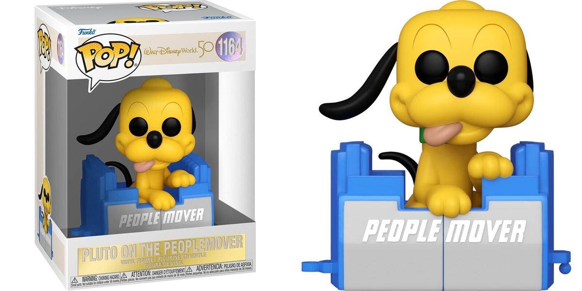 Figure Funko Pop! Vinyl Walt Disney World 1164: Pluto On The People Mover - Albagame